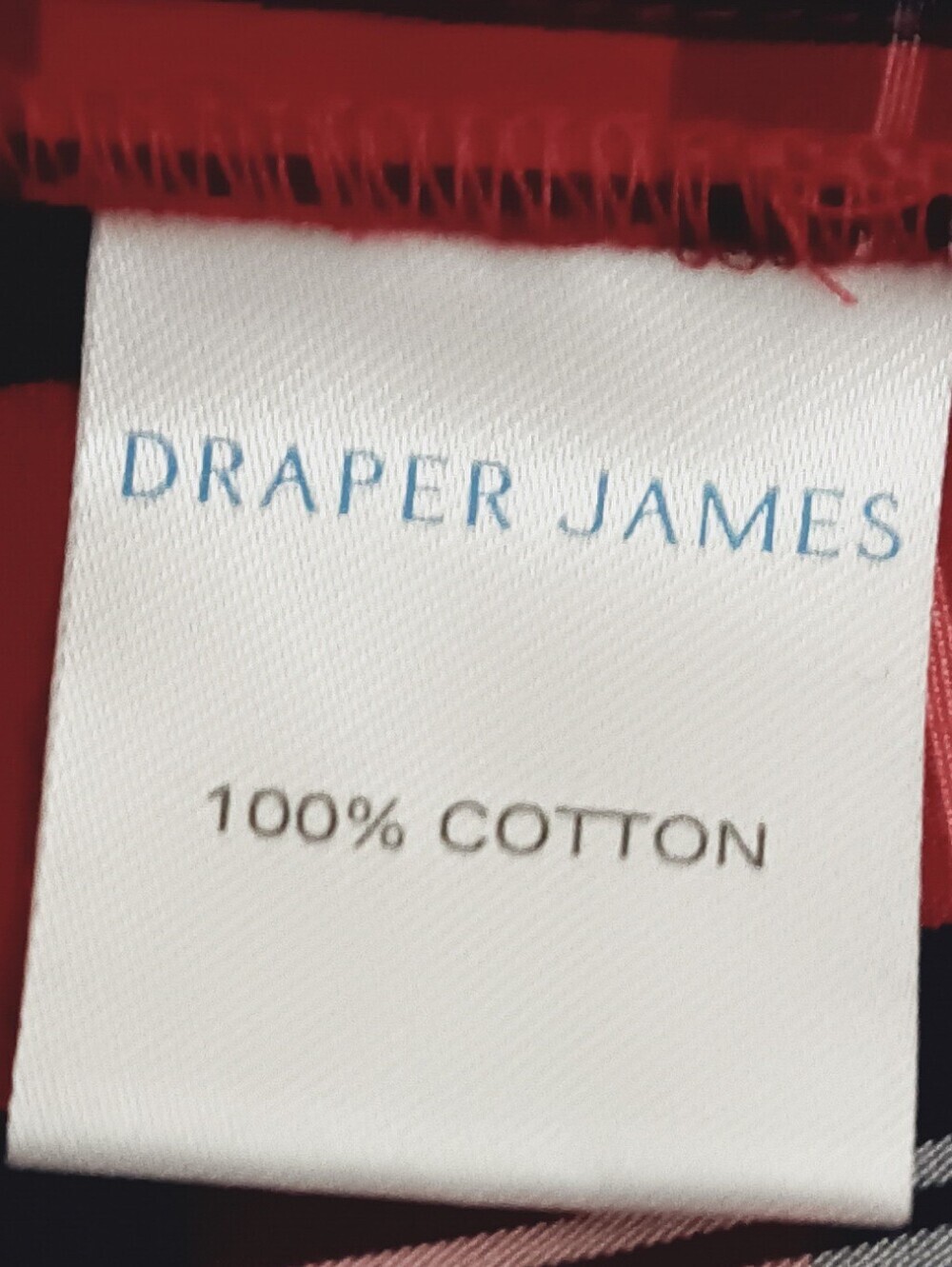 DRAPR JAMES Red Plaid Smocked Midi Dress  Size L - Picture 12 of 12